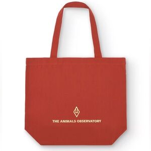The Animals Observatory Red Tote Bag